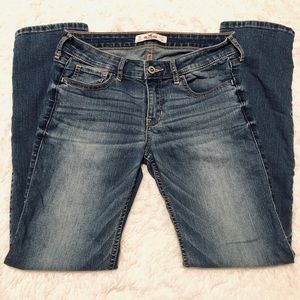 Hollister light wash straight leg jeans